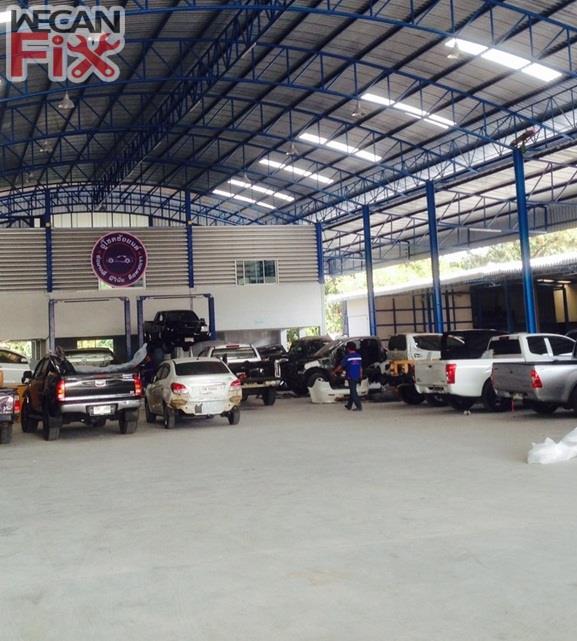 ที่จอดรถรอส่งคืนลูกค้า