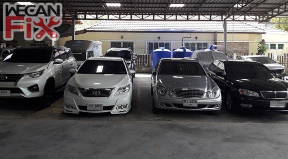 ที่จอดรถรอส่งคืนลูกค้า